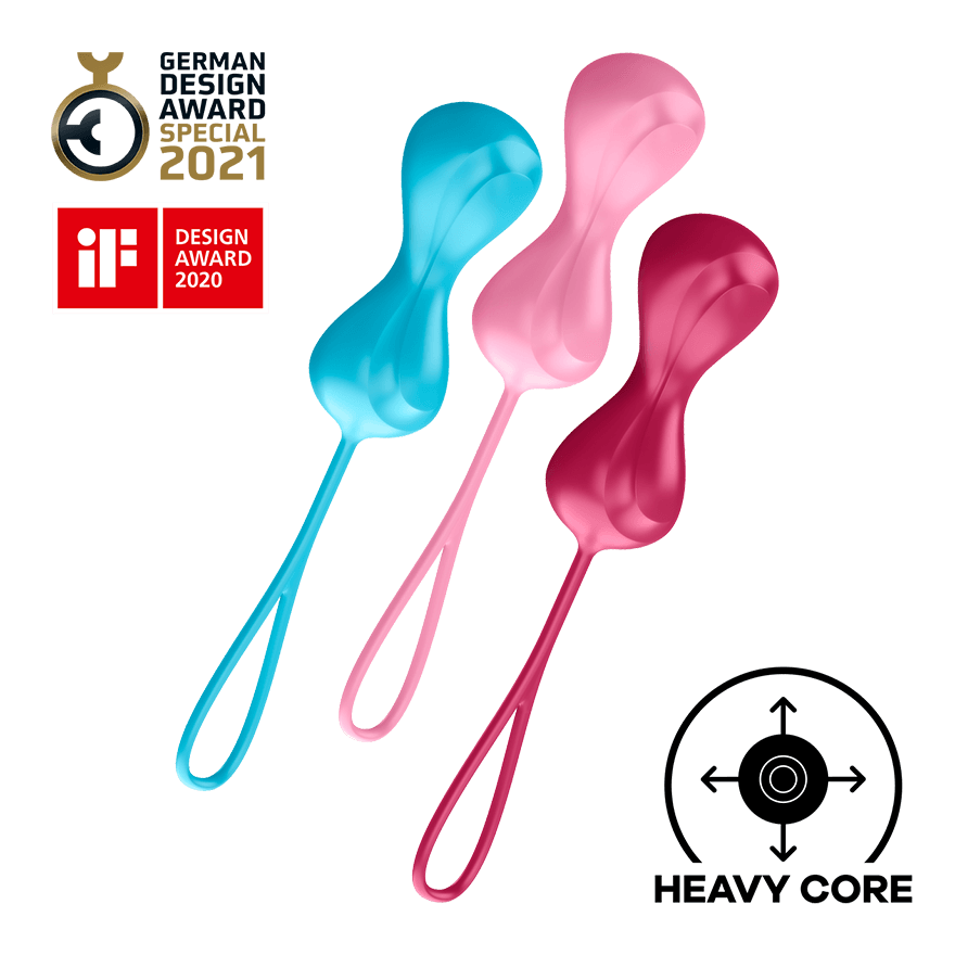 Satisfyer Power Balls mit Vibration - 60-92 Gramm, 3 Stück