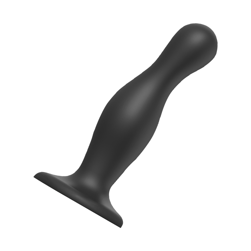 Dildo Plug Curvy, - Größe L, 16,5 cm