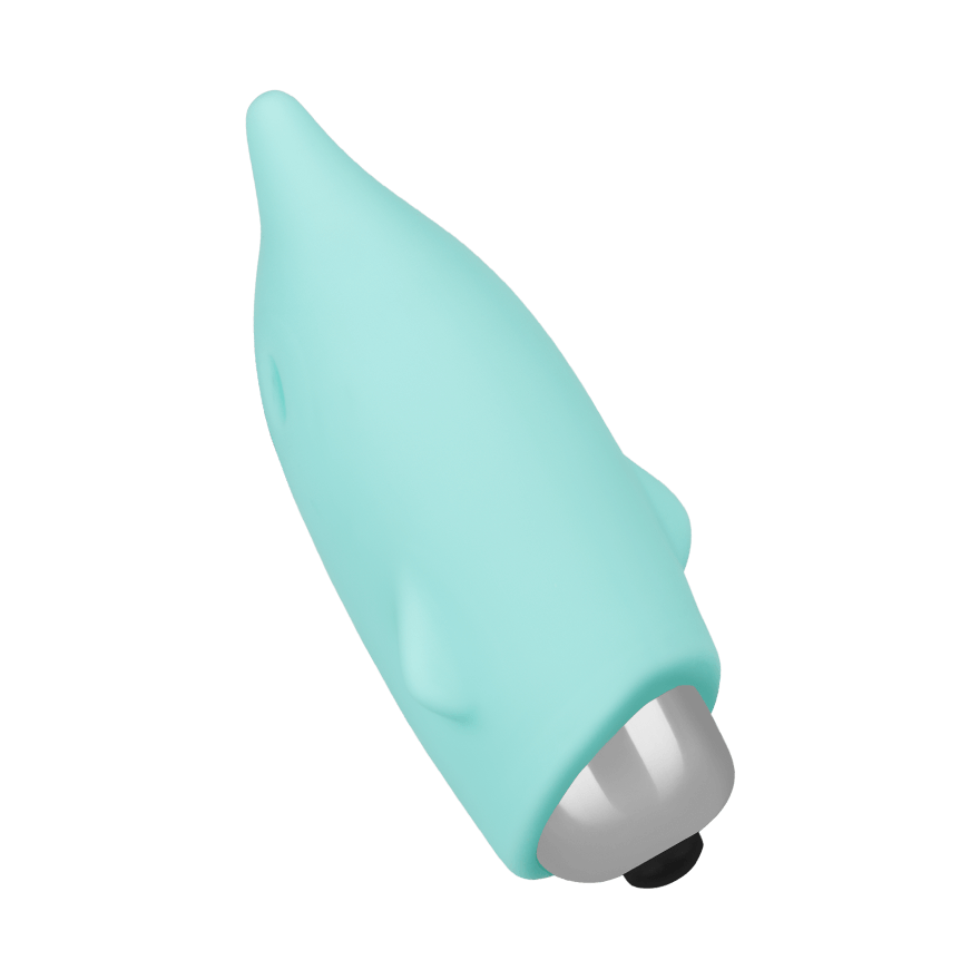 Delfin-Bullet aus Silikon, 7,5 cm