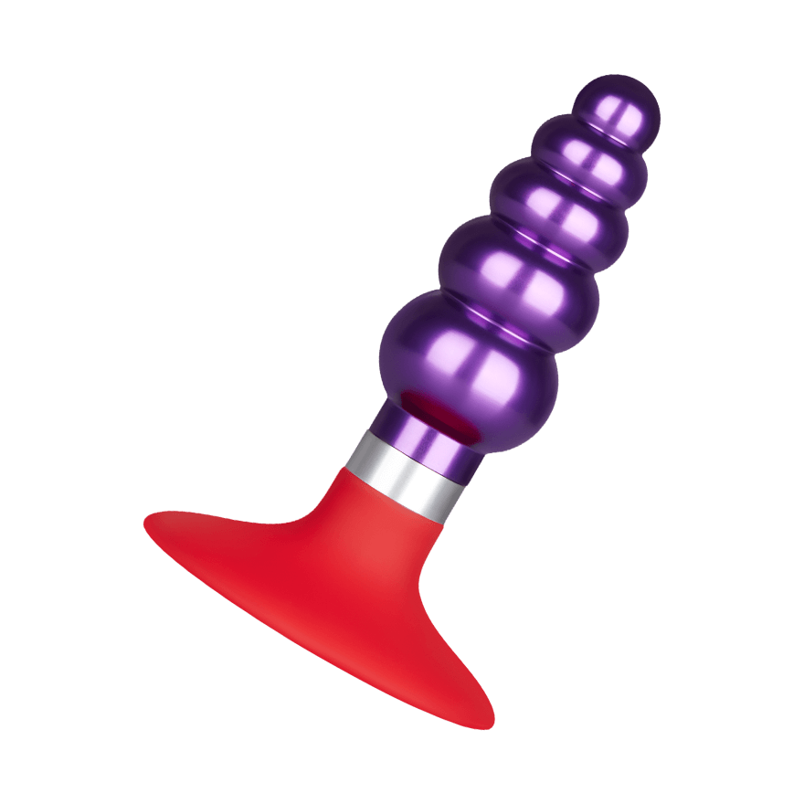 Edelstahl-Plug mit Silikonsaugfuß, 10 cm