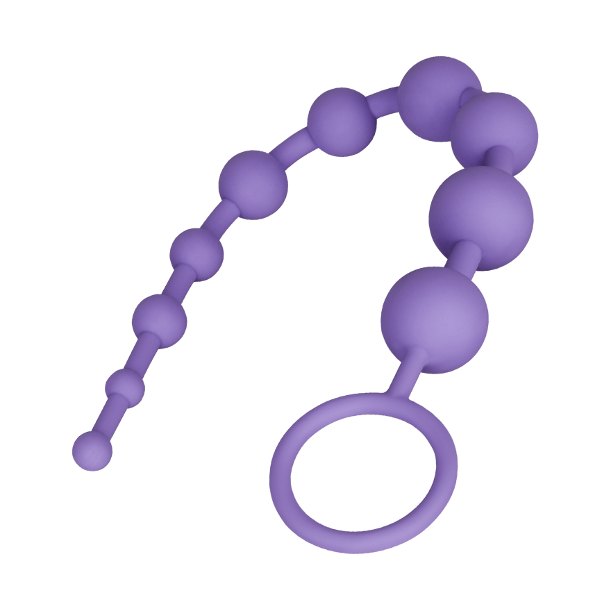 Kugel-Analkette aus Silikon, 32 cm
