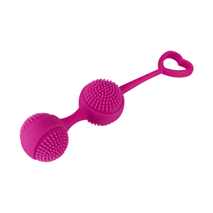 Silikon-Liebeskugeln mit Noppen, 3 cm Silikon-Liebeskugeln mit Noppen, 3 cm