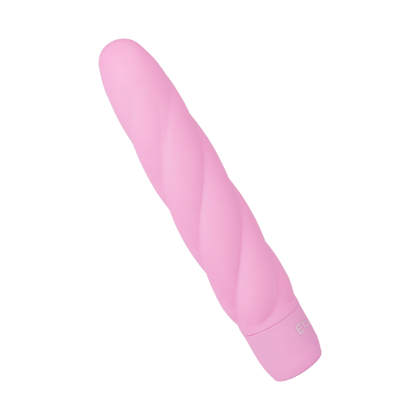 Silikon-Vibrator mit Spiralstruktur, 19,5 cm Silikon-Vibrator mit Spiralstruktur, 19,5 cm