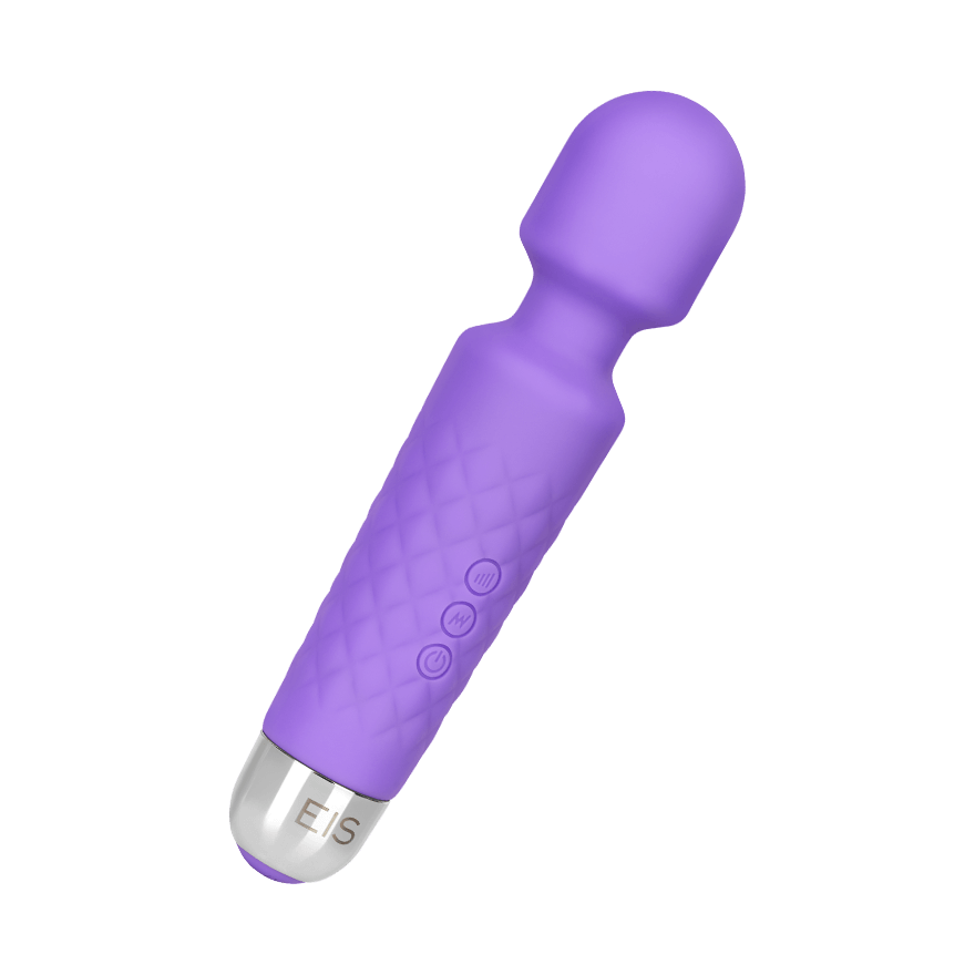 Aufladbarer Silikon-Massager, 20 cm