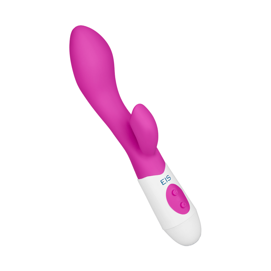 Ergonomischer Silikon-Rabbit, 20 cm