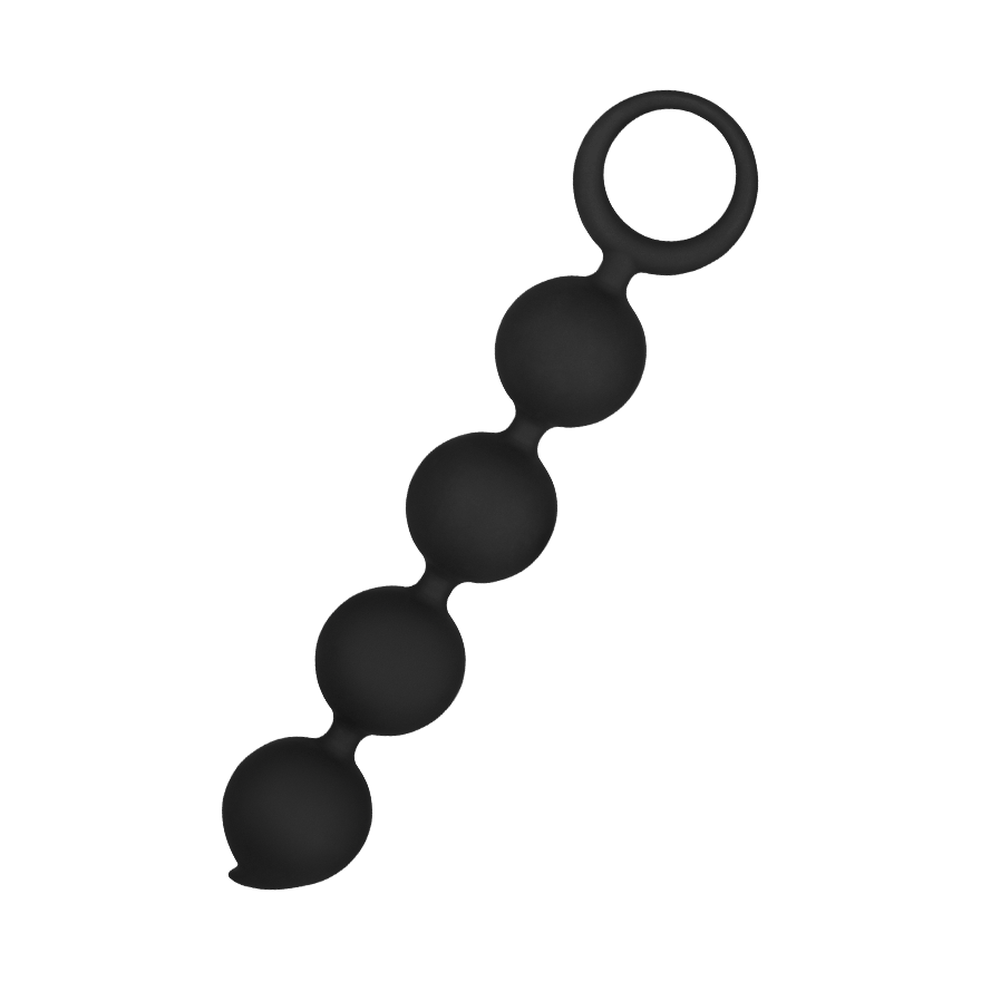 Weiche Silikon-Analkette, 15 cm