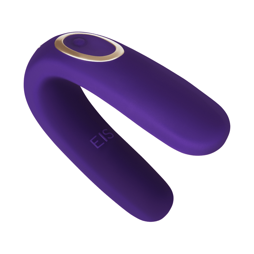 Paarvibrator Classic 2 aus Silikon, 8,5 cm