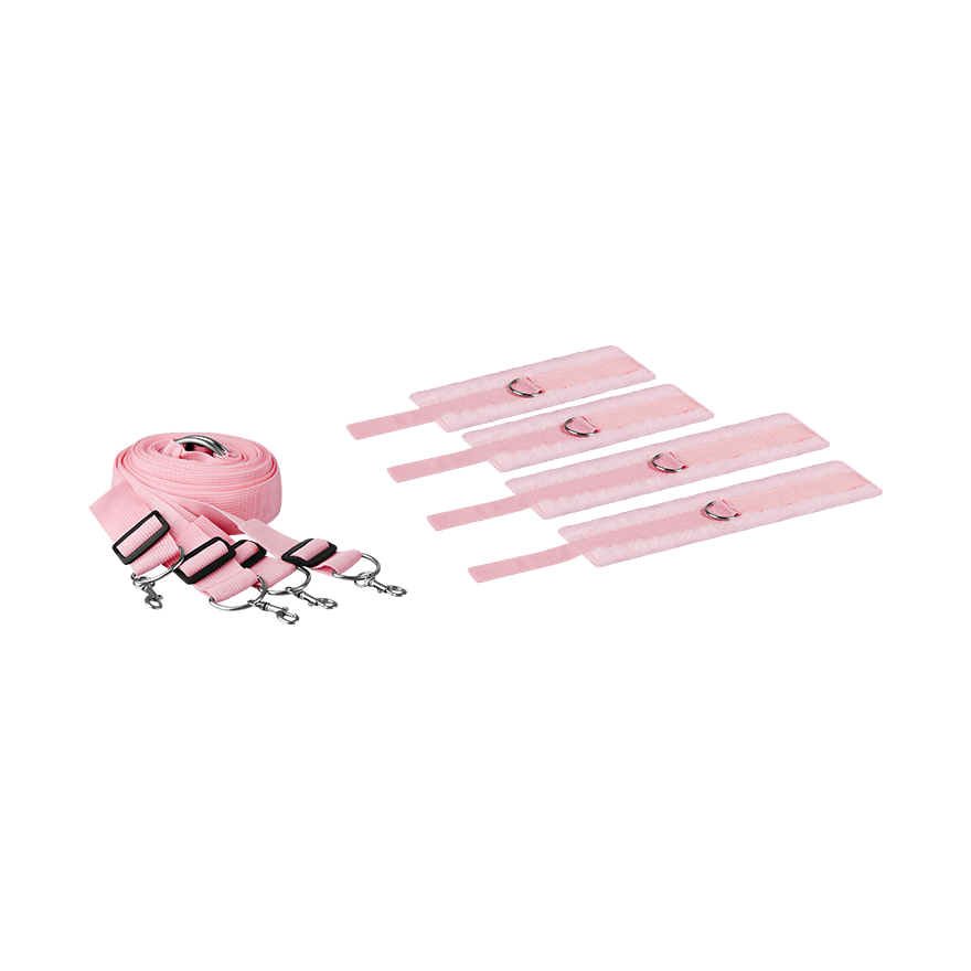 Reizvolles Bett-Fessel-Set, 3 Teile