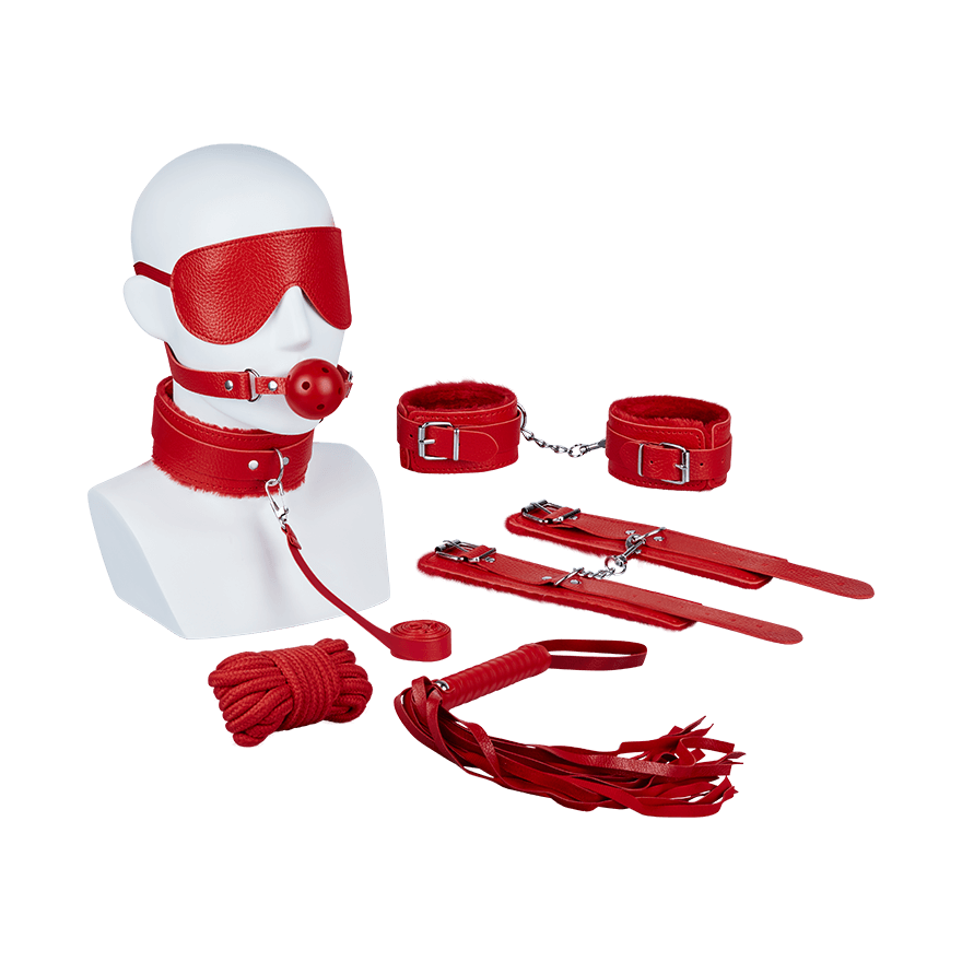 Vielseitiges Bondage-Set, 7 Teile