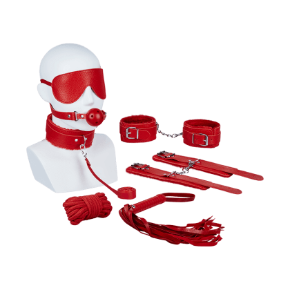 Vielseitiges Bondage-Set, 7 Teile Vielseitiges Bondage-Set, 7 Teile