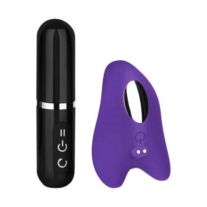 Vibrator-Set aus Silikon, 2 Teile Vibrator-Set aus Silikon, 2 Teile