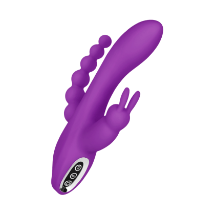 3 in 1 Rabbitvibrator, 21,5 cm 3 in 1 Rabbitvibrator, 21,5 cm