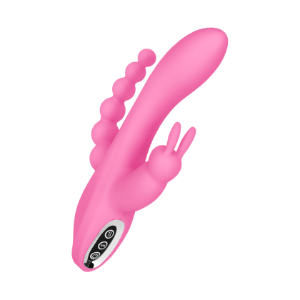 3 in 1 Rabbitvibrator, 21,5 cm 3 in 1 Rabbitvibrator, 21,5 cm