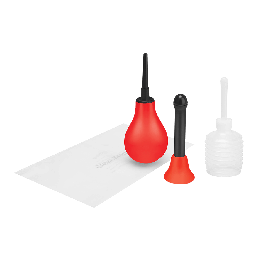 Douche Set with classic and flared Base Tip, 19,6 cm