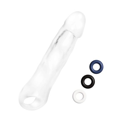 1" See-Thru Penis Extender, 17,5 cm 1" See-Thru Penis Extender, 17,5 cm