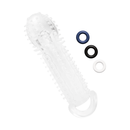 1,5" See-Thru Stretch Penis Extender, 15,5 cm 1,5" See-Thru Stretch Penis Extender, 15,5 cm
