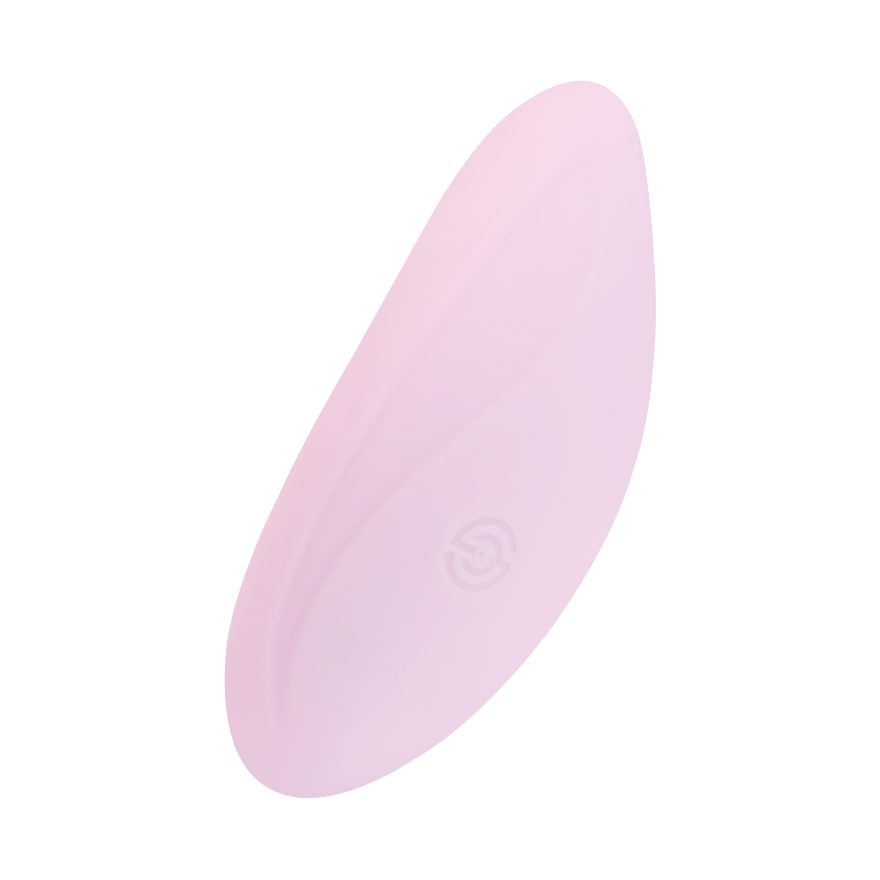 Ergonomischer Auflegevibrator aus Silikon, 9,4 cm