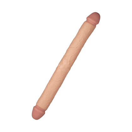 Doppeldildo mit langem Schaft, 45 cm Doppeldildo mit langem Schaft, 45 cm