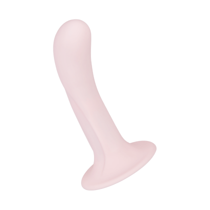 Gebogener G-Punkt-Vibrator aus Silikon, 17,5 cm Gebogener G-Punkt-Vibrator aus Silikon, 17,5 cm