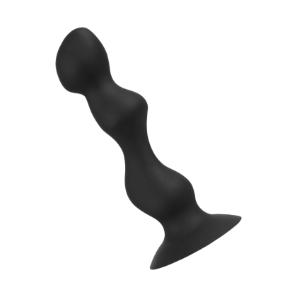 Dildo mit innenliegenden Kugeln aus Silikon, 19 cm Dildo mit innenliegenden Kugeln aus Silikon, 19 cm