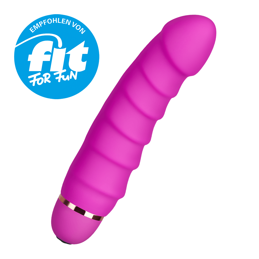 G-Punkt-Vibrator aus Silikon, 17 cm