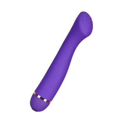 G-Punkt-Vibrator mit genoppter Spitze aus Silikon, 18 cm G-Punkt-Vibrator mit genoppter Spitze aus Silikon, 18 cm