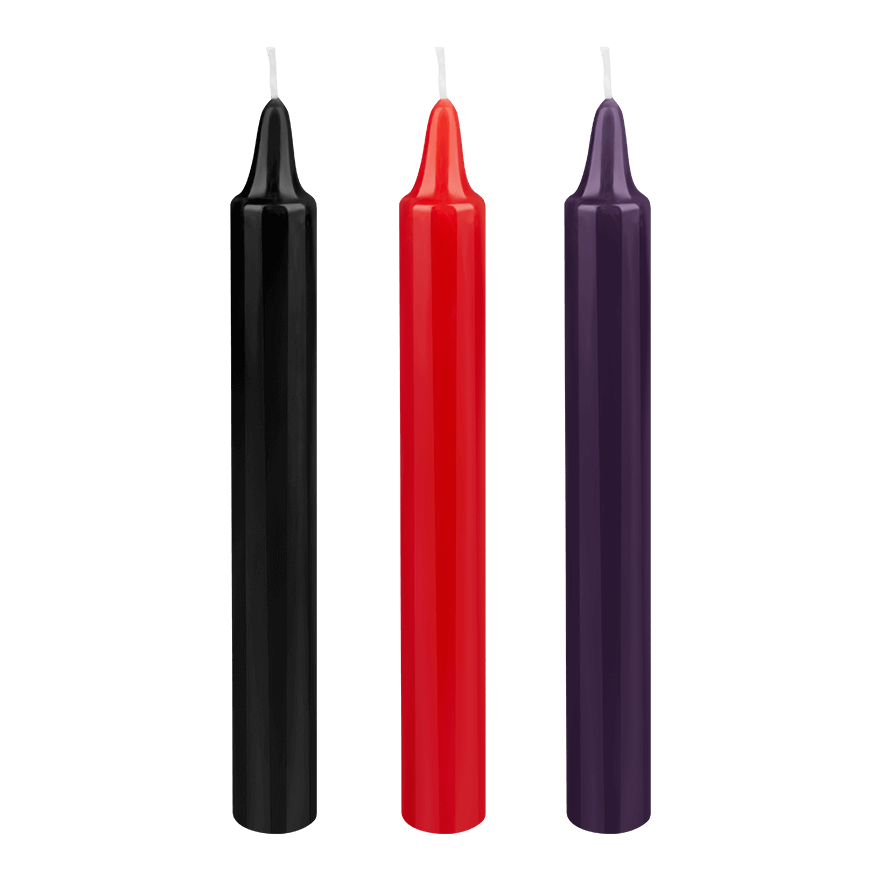 Japanese BDSM Drip Candles, 3 Stück