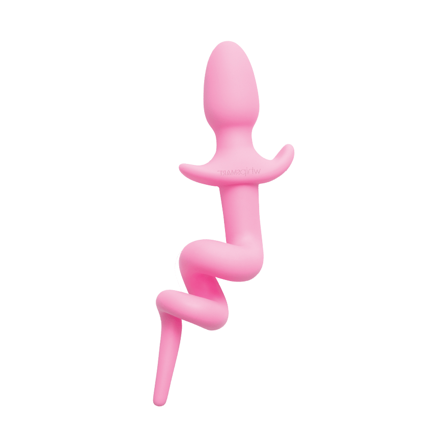 Furry Tails - Piggy Tail Butt Plug, 8,9 cm
