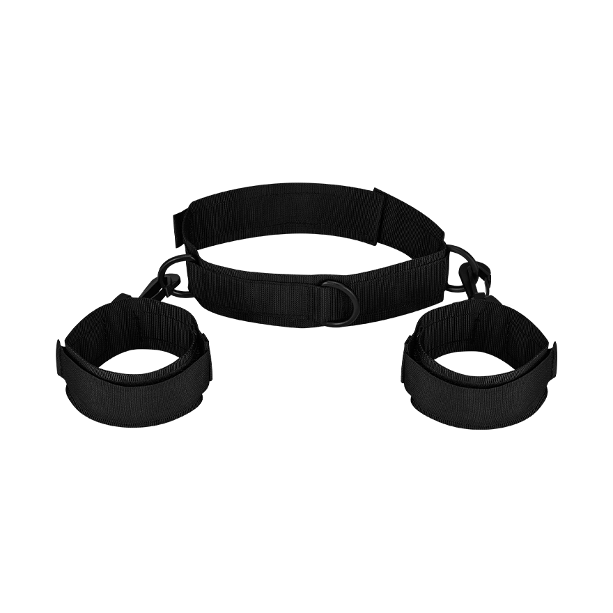 Hals- und Handfessel, 3 Teile