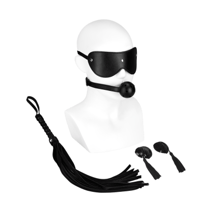 Leidenschaftliches BDSM-Set, 4 Teile Leidenschaftliches BDSM-Set, 4 Teile