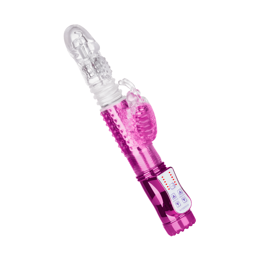 Stoßender Perlenvibrator, 25,5 cm
