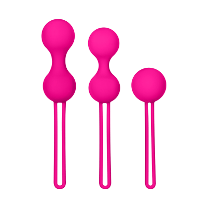 Liebeskugel-Set aus Silikon, 3 Teile, 12 - 16,5 cm Liebeskugel-Set aus Silikon, 3 Teile, 12 - 16,5 cm