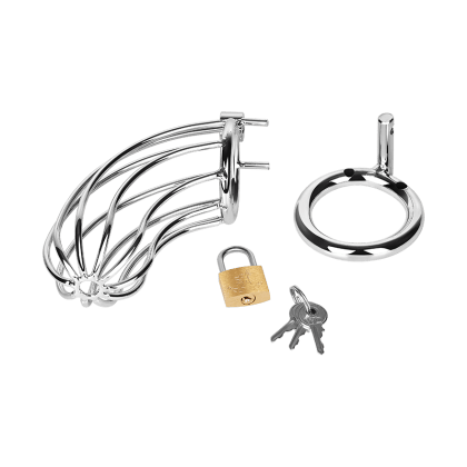 Peniskäfig aus Metall, inkl. Schloss, 12,5 cm Peniskäfig aus Metall, inkl. Schloss, 12,5 cm