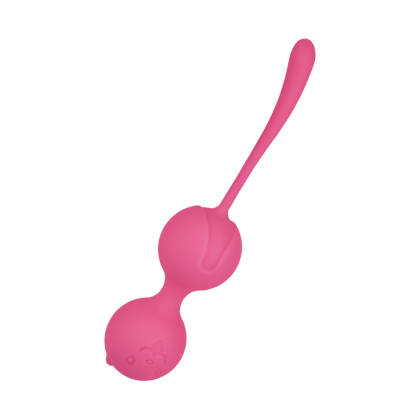 Silikon-Liebeskugeln im Kitty-Design, 3,3 cm Silikon-Liebeskugeln im Kitty-Design, 3,3 cm