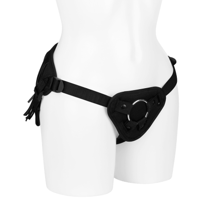 Strap-On Geschirr mit Fransen, 3 Teile Strap-On Geschirr mit Fransen, 3 Teile