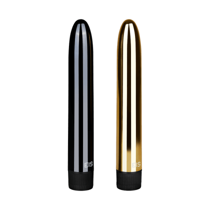 Vibratoren-Set im Metallic-Design, 2 Teile, 17,5 cm Vibratoren-Set im Metallic-Design, 2 Teile, 17,5 cm