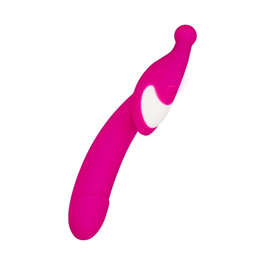 Wiederaufladbarer Silikon-Rabbit, 22 cm