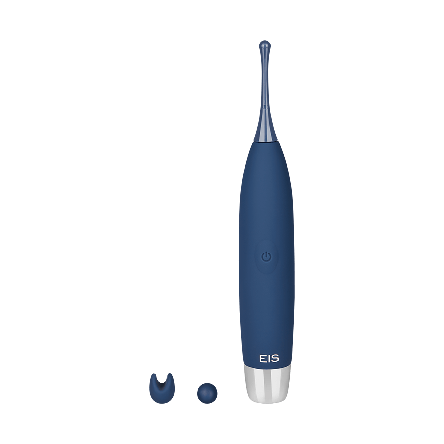 Edler Auflegevibrator aus Silikon, 19,5 cm