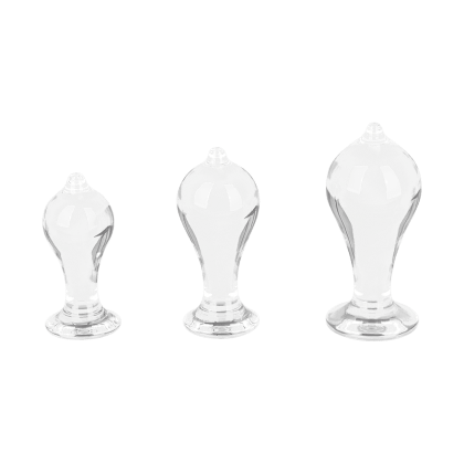 Sinnliches Analplug-Set, 3 Größen Sinnliches Analplug-Set, 3 Größen