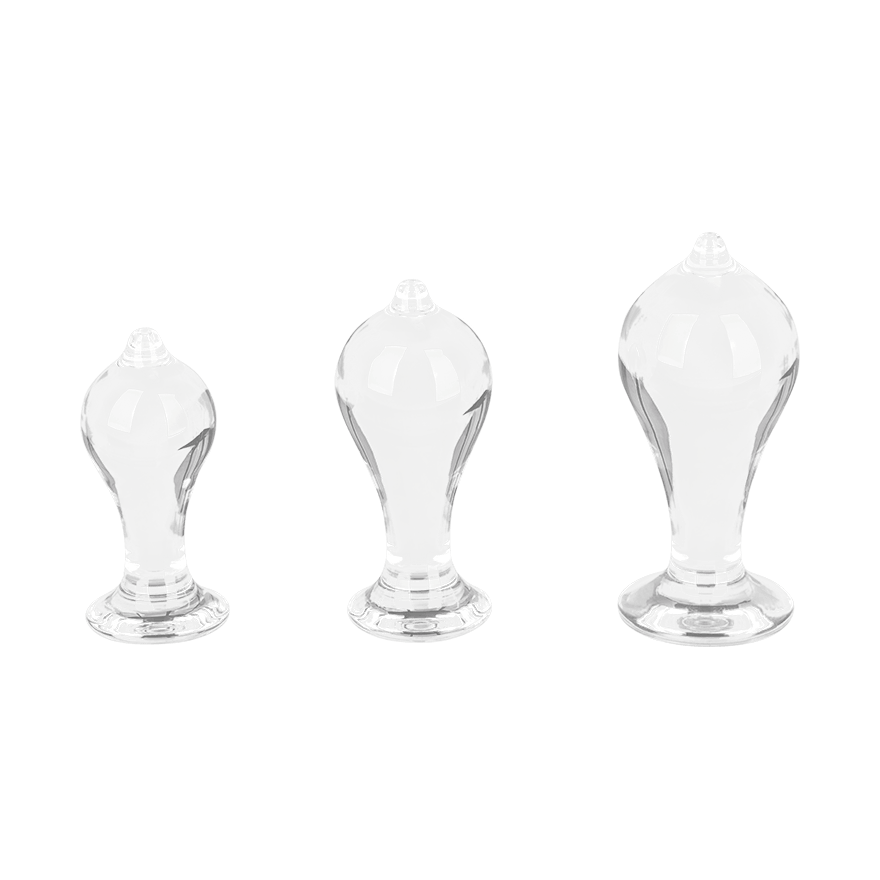 Sinnliches Analplug-Set, 3 Größen