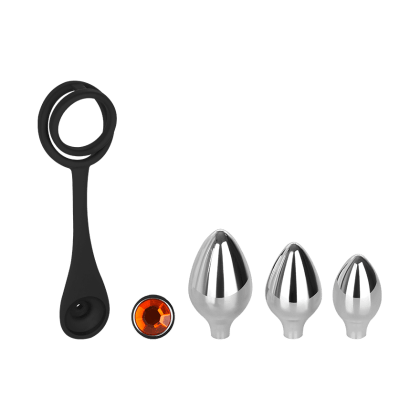 Analplug-Set, 4 Teile, 15 cm Analplug-Set, 4 Teile, 15 cm