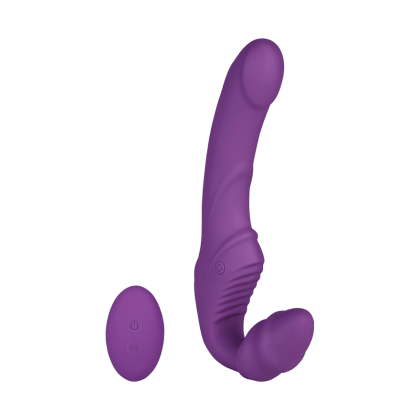 Paarvibrator aus Silikon, 22 cm Paarvibrator aus Silikon, 22 cm