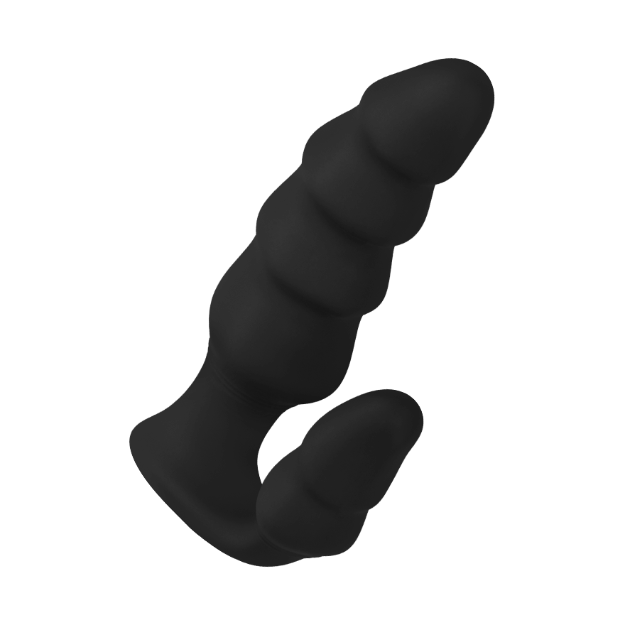 Gewellter Silikon-Analvibrator, 13 cm