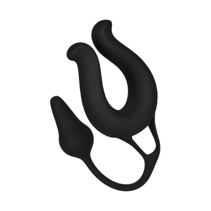 Vielseitiger Vibrator mit Analplug, 27 cm Vielseitiger Vibrator mit Analplug, 27 cm