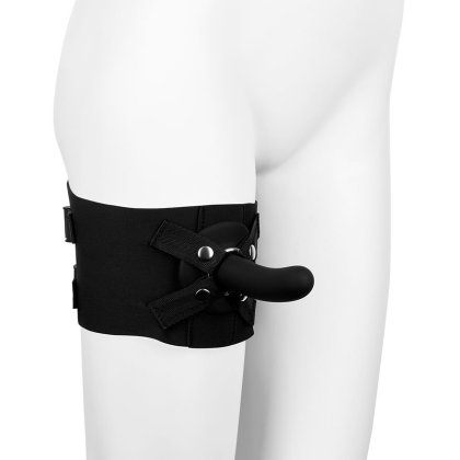 Oberschenkel-Strap-On mit Dildo, 13 cm Oberschenkel-Strap-On mit Dildo, 13 cm