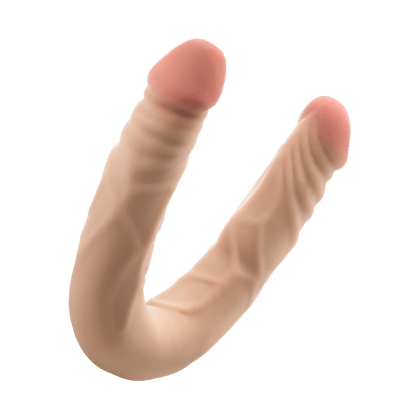 Dr. Skin - 14 Inch Posable Double Dong, 35,6 cm Dr. Skin - 14 Inch Posable Double Dong, 35,6 cm