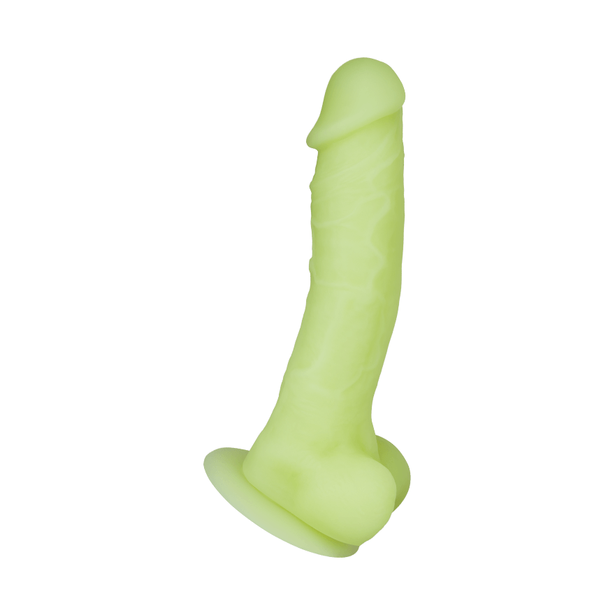 Fluoreszierender Naturdildo, 22 cm