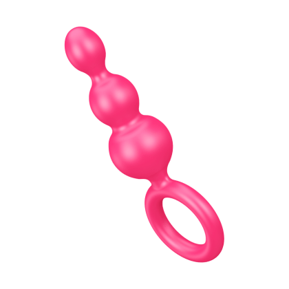 Silikon-Analplug mit Haltegriff, 13,5 cm Silikon-Analplug mit Haltegriff, 13,5 cm