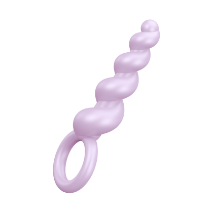 Silikon-Analplug mit Spiralstruktur, 14 cm Silikon-Analplug mit Spiralstruktur, 14 cm