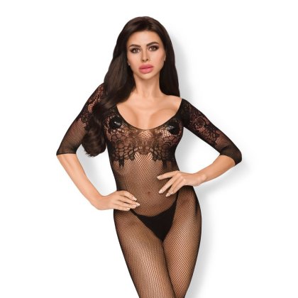 Bodystocking mit floralem Muster Bodystocking mit floralem Muster
